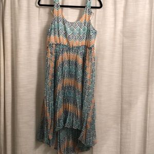 MM Couture patterned dress small